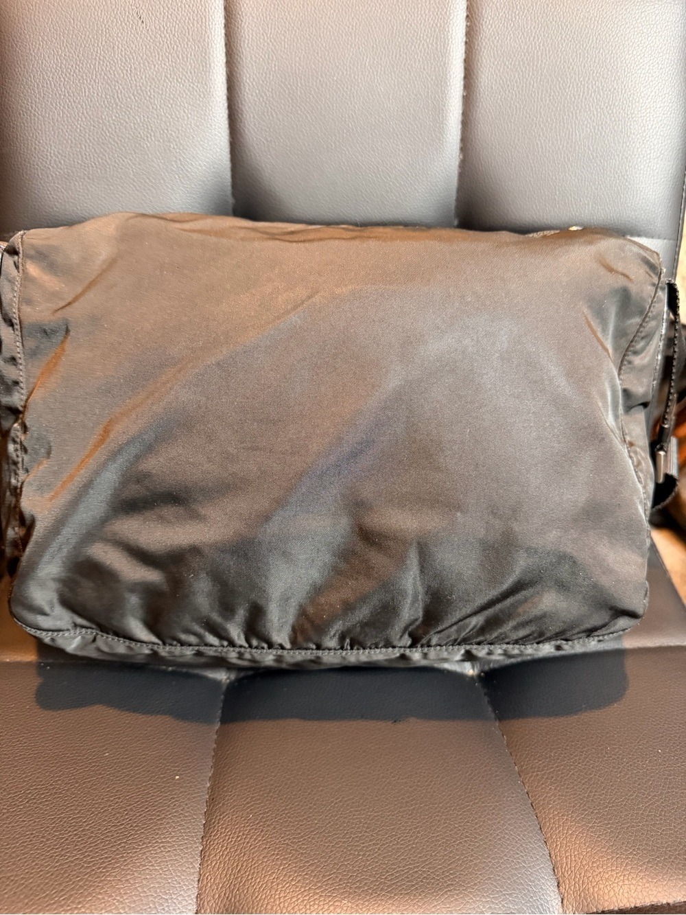 Prada Tessuto Double Pocket Messenger Bag - Picture 4 of 10